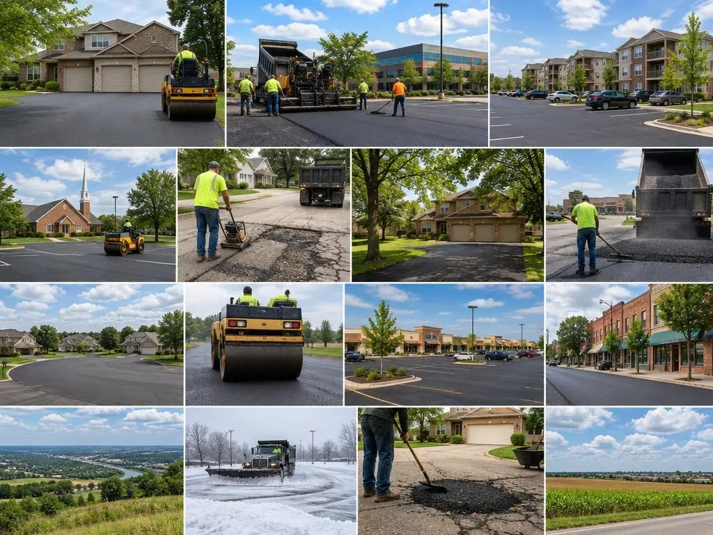 Commercial Paving in West Des Moines, IA