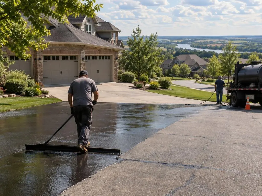 Driveway Sealcoating in West Des Moines, IA